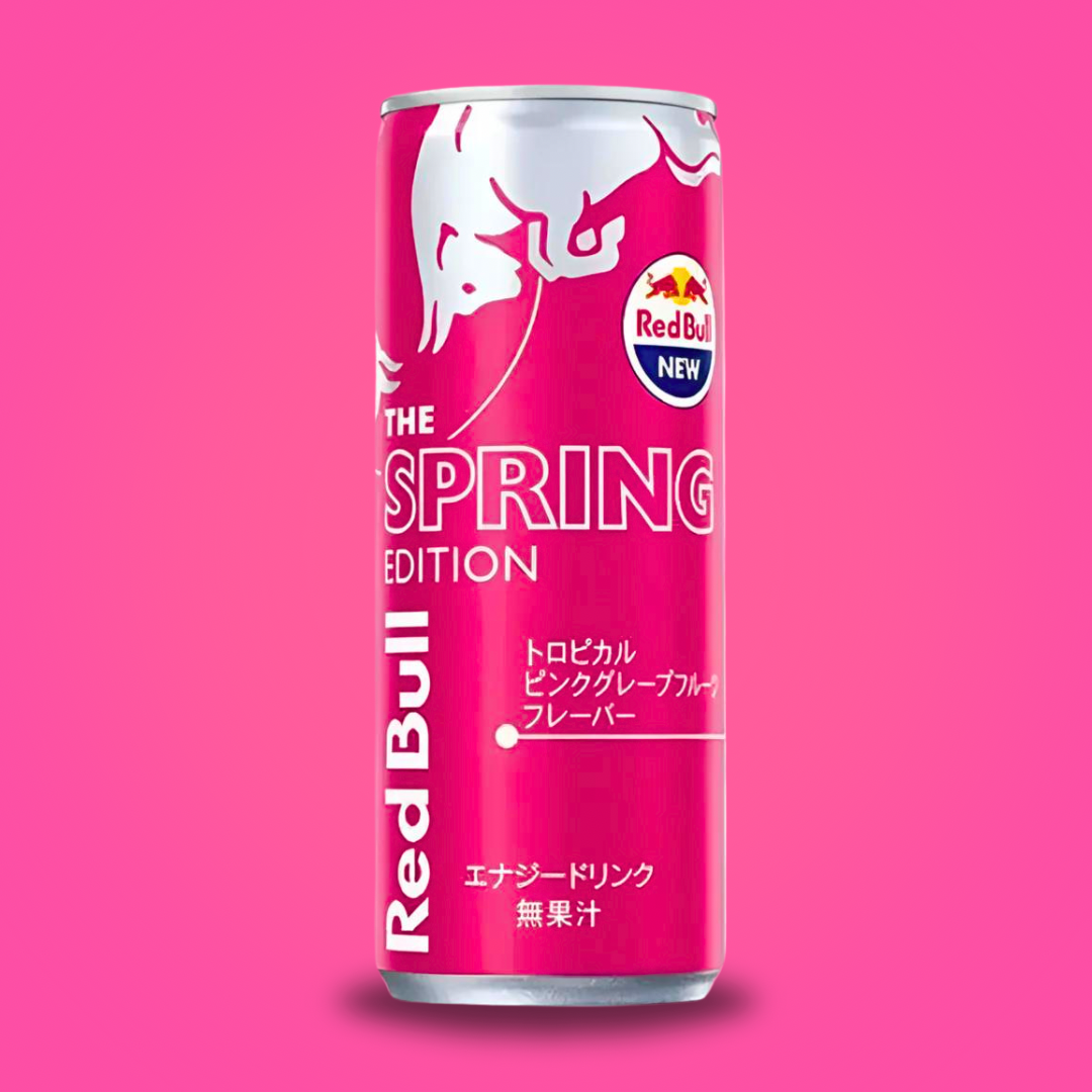 RedBull Spring Pink Grapefruit Japan