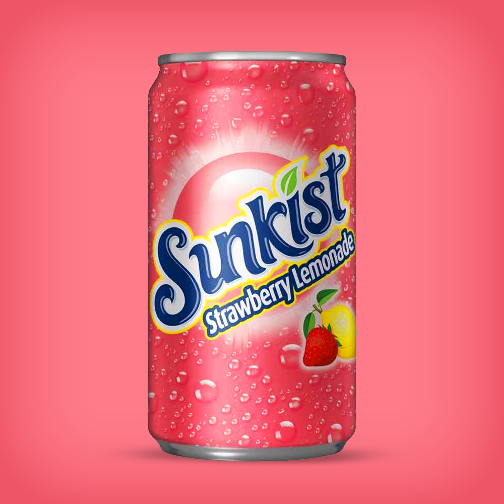 Sunkist Strawberry Lemonade