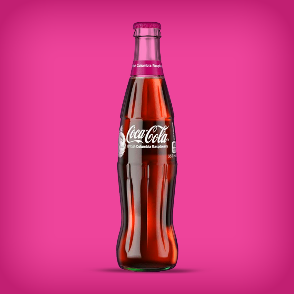 Coca Cola British Columbia Raspberry