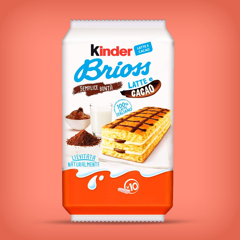 Kinder Brioss Latte e Cacao