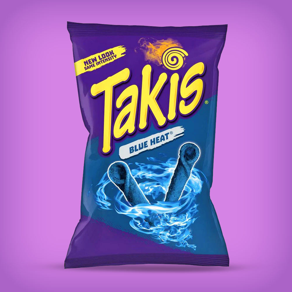 Takis Blue Heat