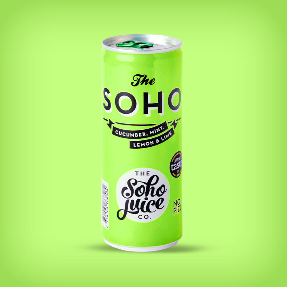 Soho Cucumber Mint Lemon Lime