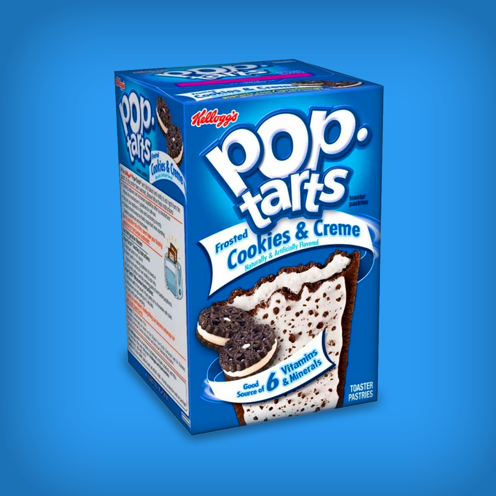 Kellogg’s Pop-Tarts Frosted Cookies & Creme